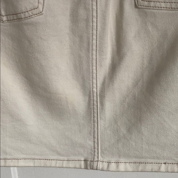 & Other Stories White Denim Skirt Size 29 - Picture 11 of 12